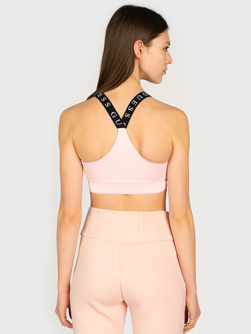 Sports bra in pink color - 3