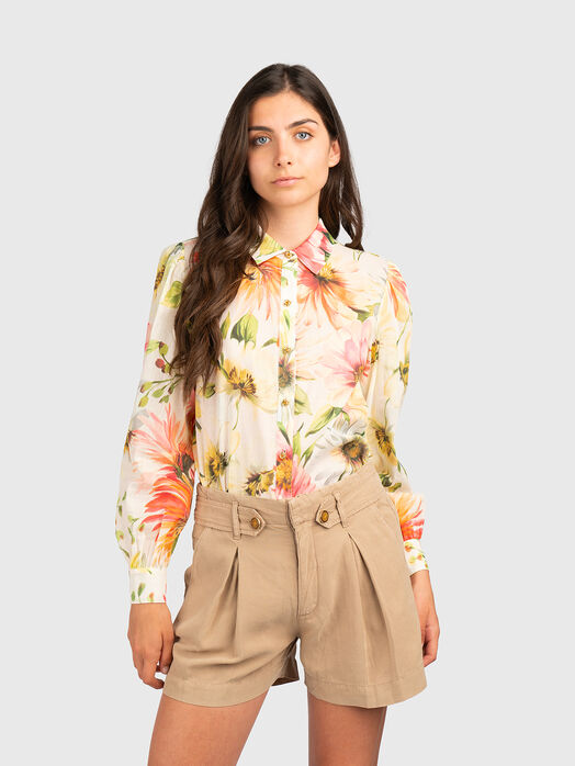 CLARA shirt in cotton blend