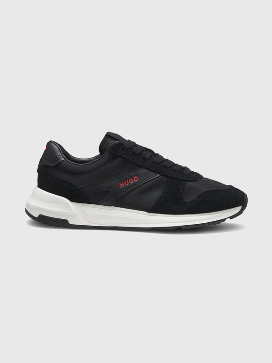 Black sport shoes - 1