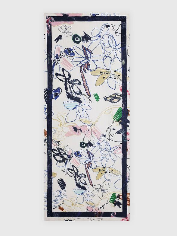 Long printed scarf - 4