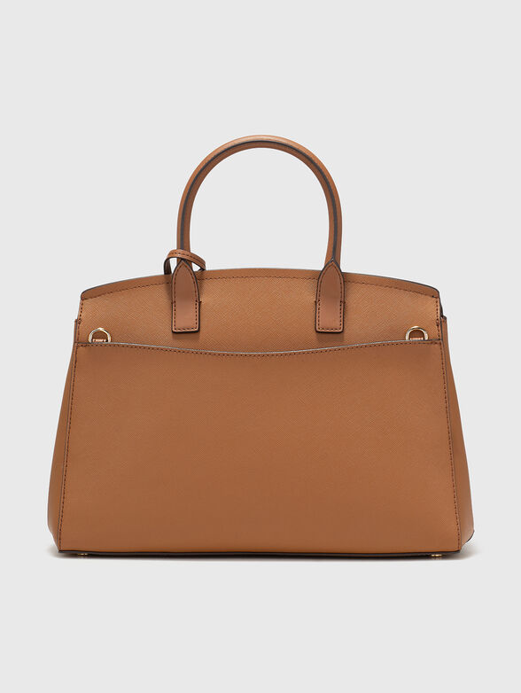 MD TH SATCHEL  black leather bag - 3