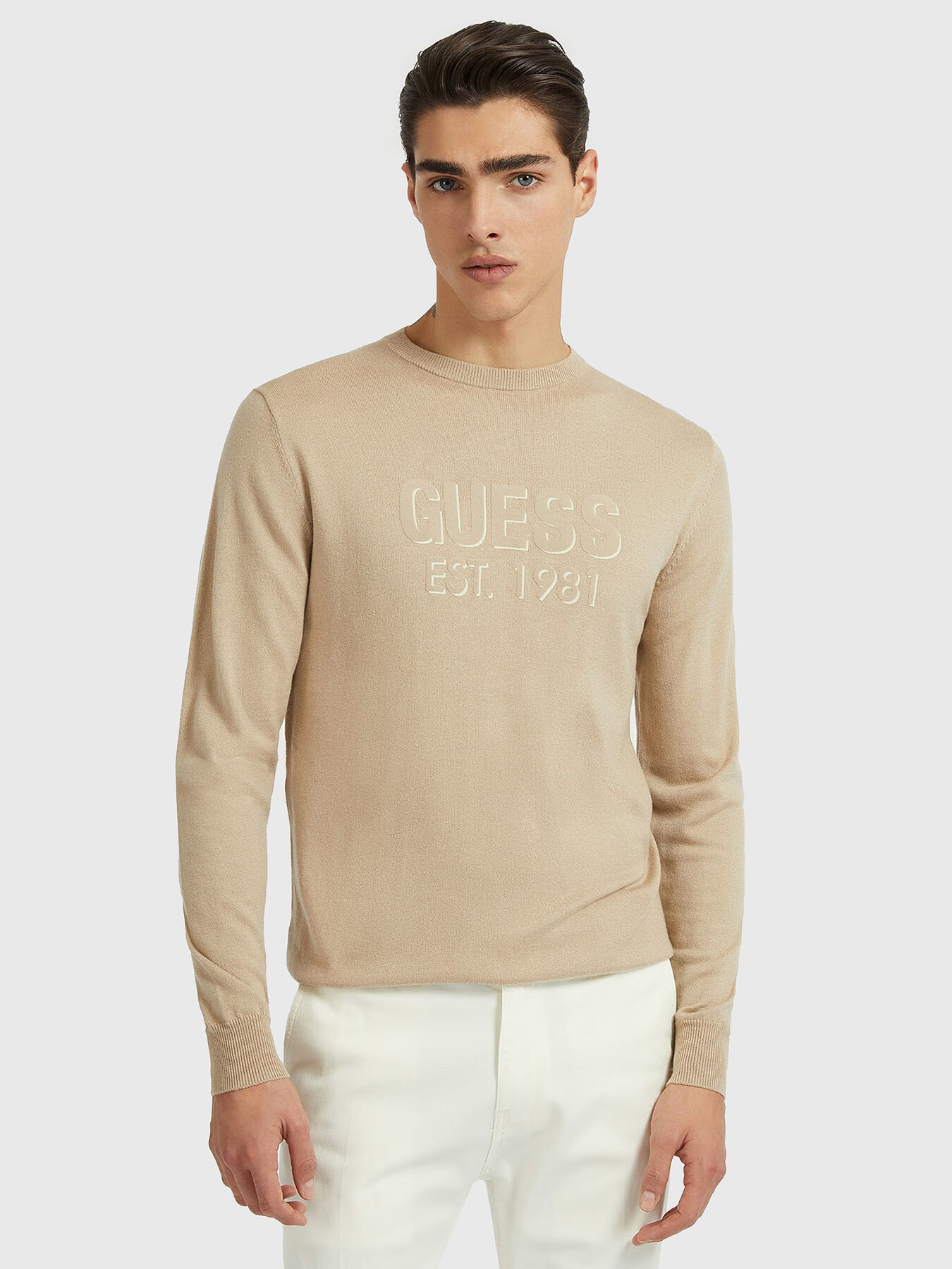 Guess outlet sweater logo