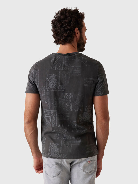 T-shirt with logo embroidery - 3