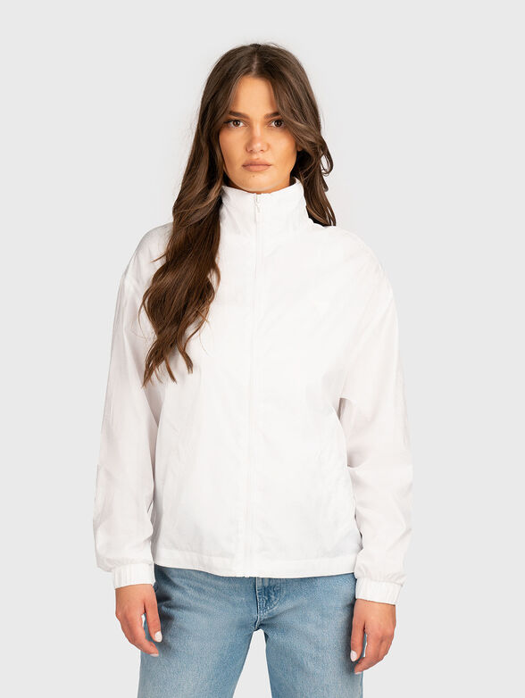Windbreaker with high collar - 1
