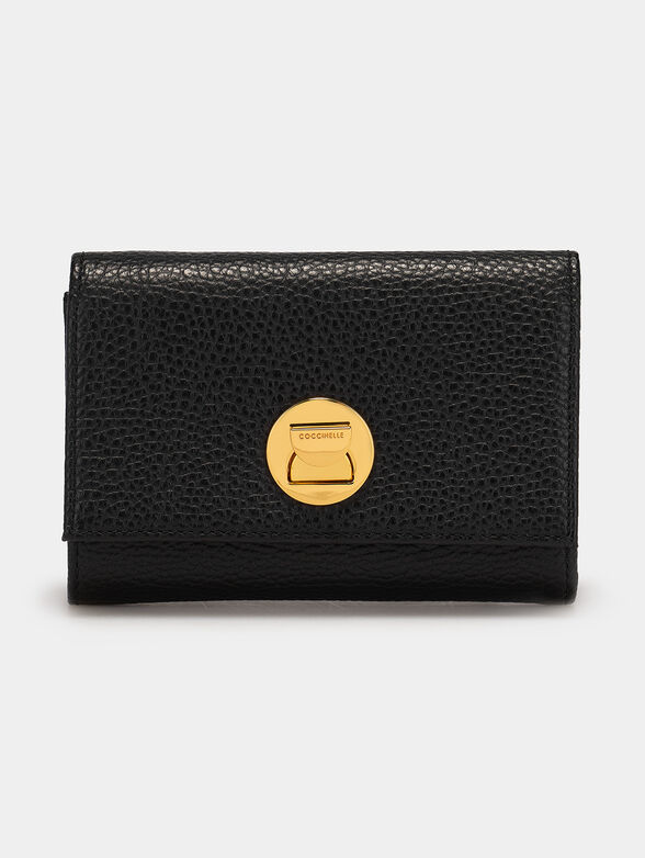 LIYA black leather purse  - 1