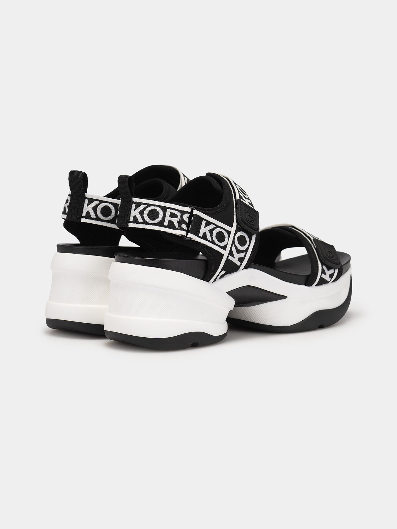 MAVERICK sandals with logo details brand MICHAEL KORS