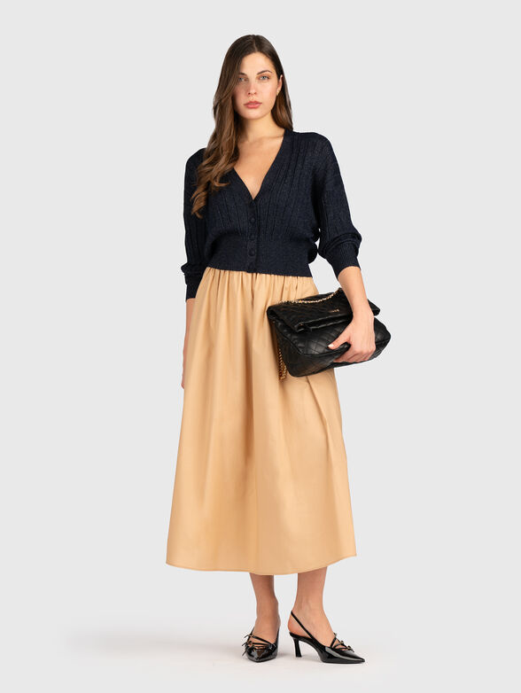 Midi skirt with pockets - 3
