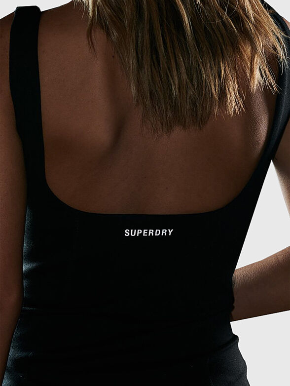 CODE TECH black mini dress - 5