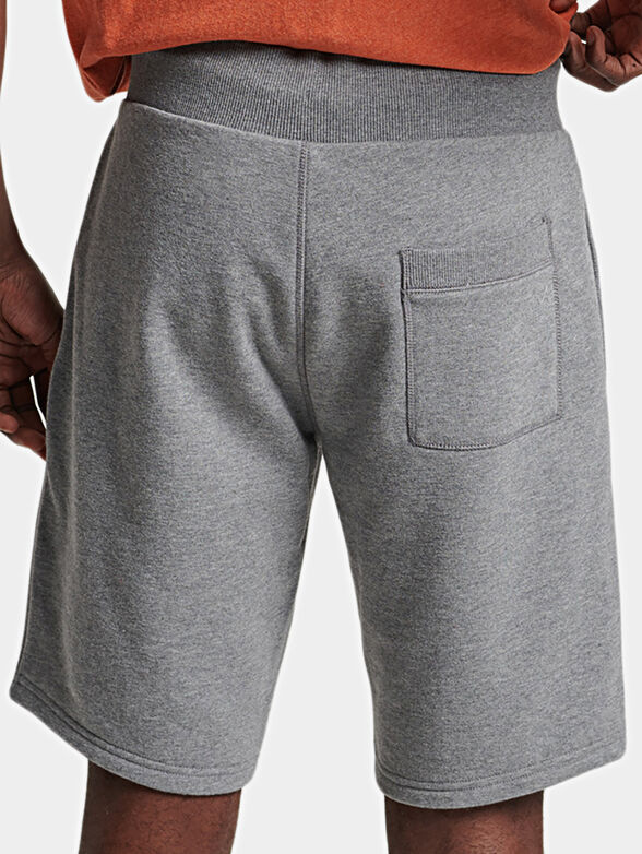Shorts in grey color - 2