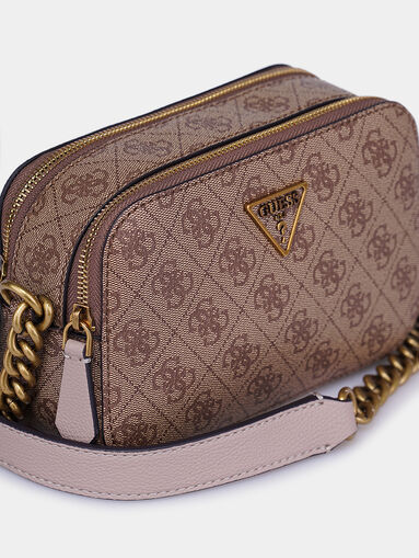 NOELLE Crossbody bag with logo print - 5