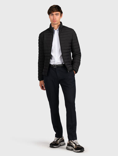 Black quilted jacket - 5