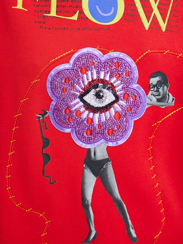 FLOW dress with hood - 5