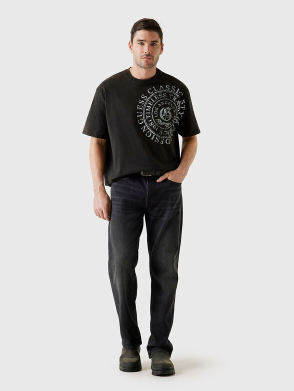 T-shirt with contrast logo print - 2