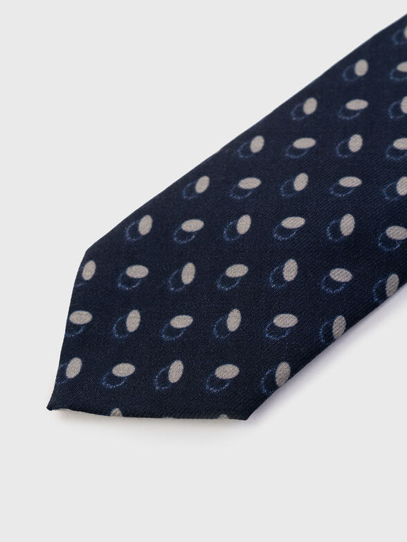 Tie of wool and silk - 2