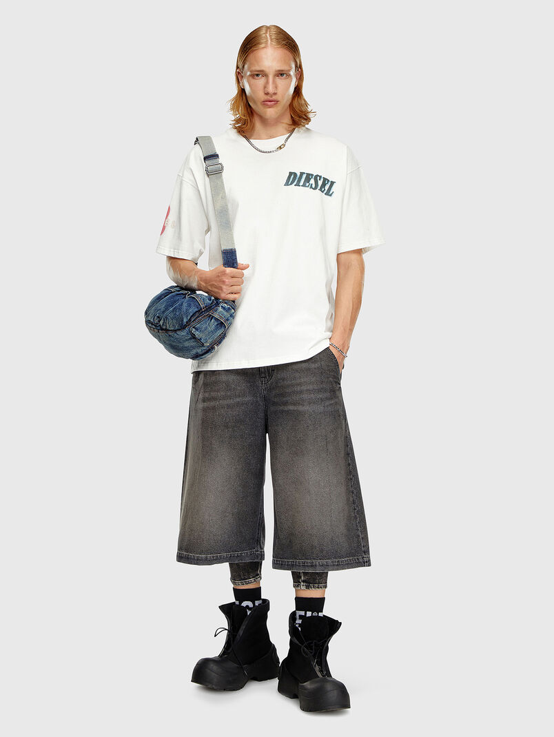 T-shirt T-BOXT-Q19 with accent logo print on the back - 3