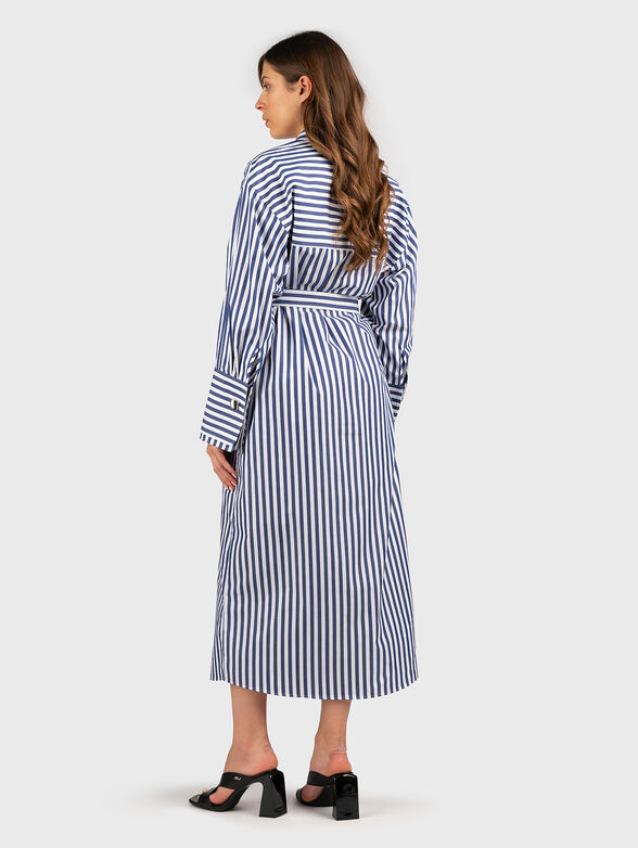 KENEYTA striped dress with belt - 2