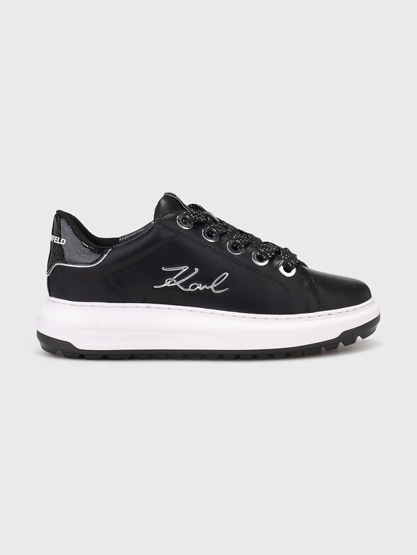 KAPRI LUG sports shoes in leather with logo - 1