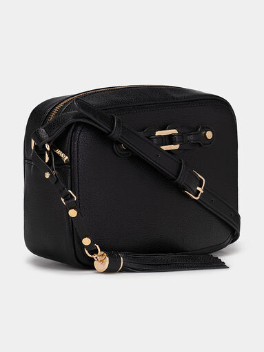 Crossbody bag with gold logo detail - 4