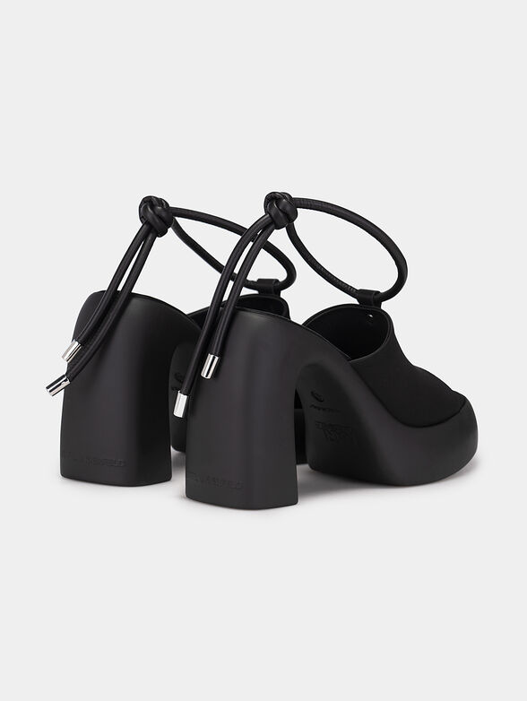 ASTRAGON HI sandals with thick heels and laces - 3