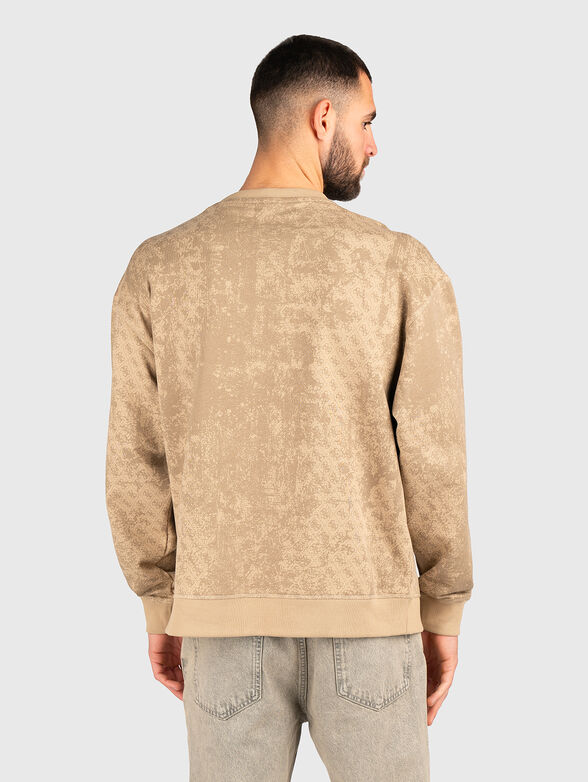 Cotton sweatshirt with 4G logo print - 3