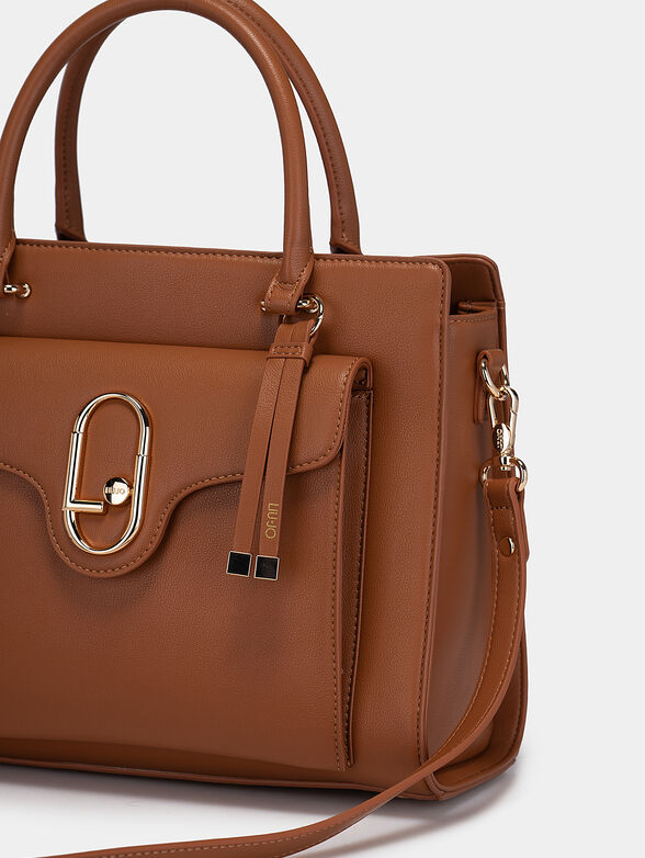 BOSTON bag with maxi logo detail - 6