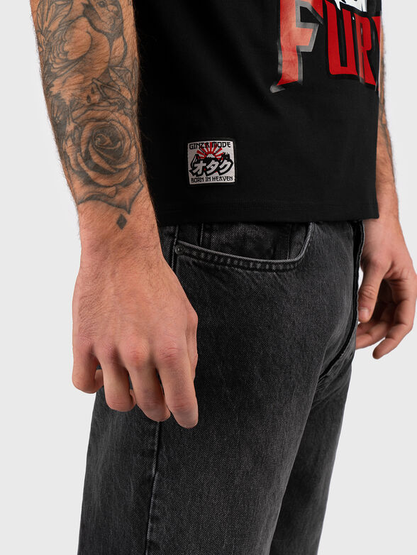 TS174 black T-shirt  - 3