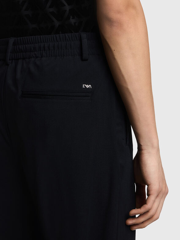 Trousers with elastic waistband - 3