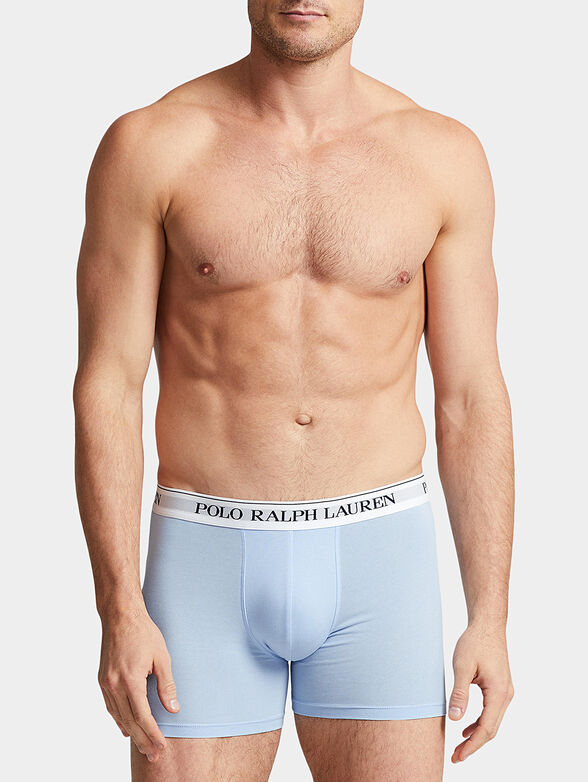 Set of three boxers in blue shades - 2