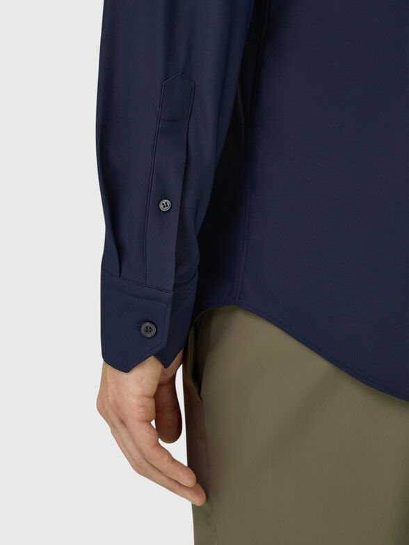 Dark blue shirt - 4