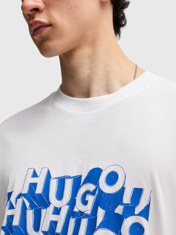 NAFRALO T-shirt with accent print - 4