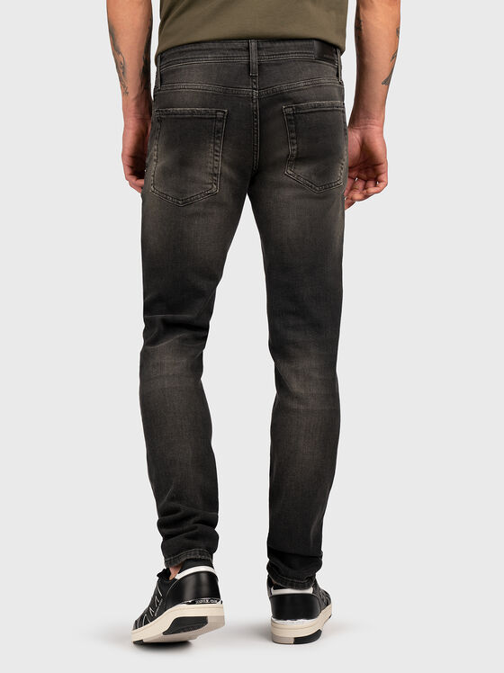 Дънки OZZY с избелен ефект - 2