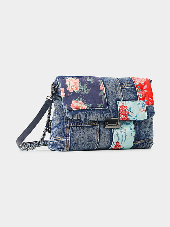 VERA bag with denim texture - 3