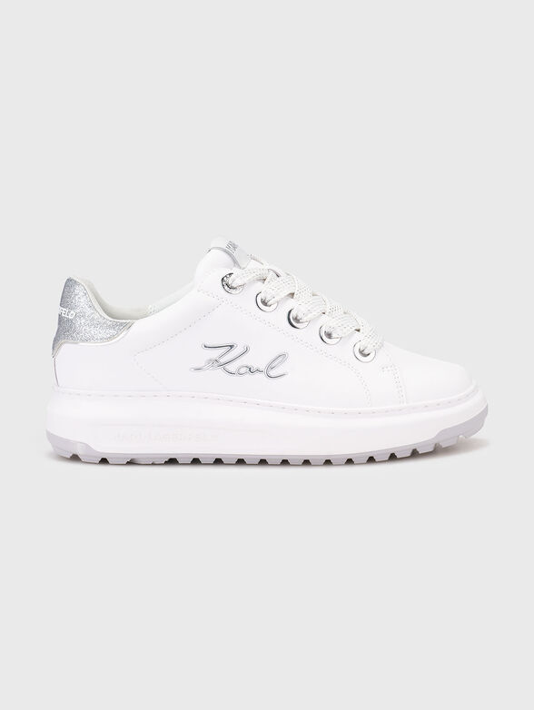 KAPRI LUG sports shoes in leather with logo - 1