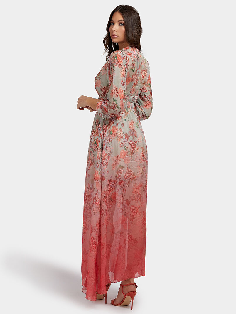 TAMARA dress with floral motifs - 3
