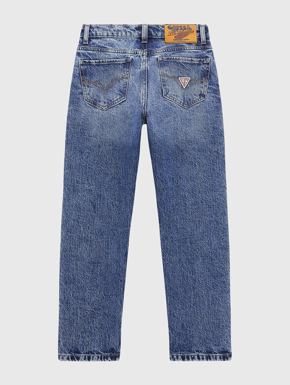 Straight jeans with washed effect - 2