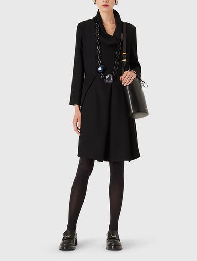 Long sleeve mini dress - 5