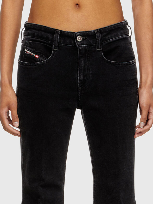 1970 D-BLEESS L.32 wide leg jeans with logo - 3