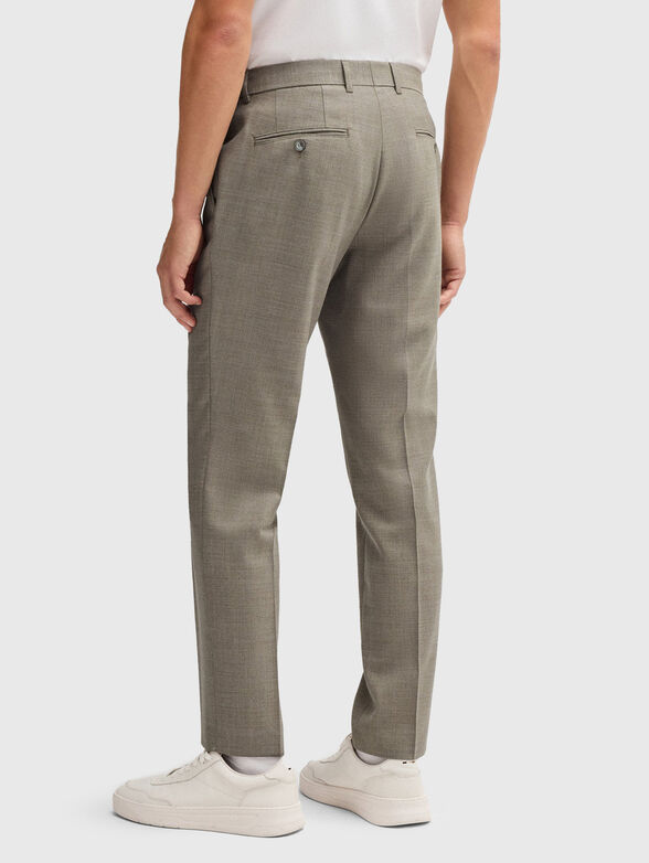 Slim trousers made of wool - 1