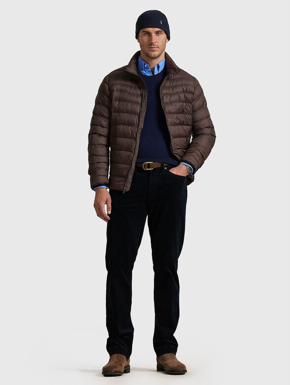 Brown transitional jacket - 1