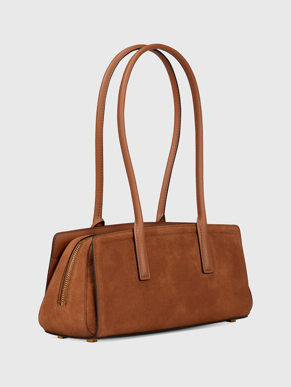Beige LAILA suede handbag - 3