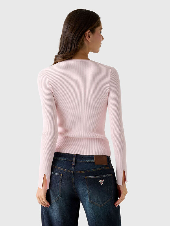 STELLA cardigan with accent buttons - 3