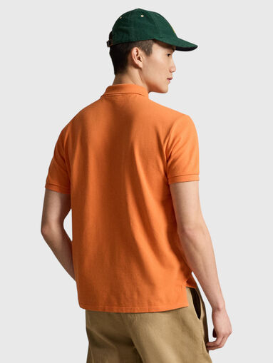 Orange cotton Polo shirt - 3