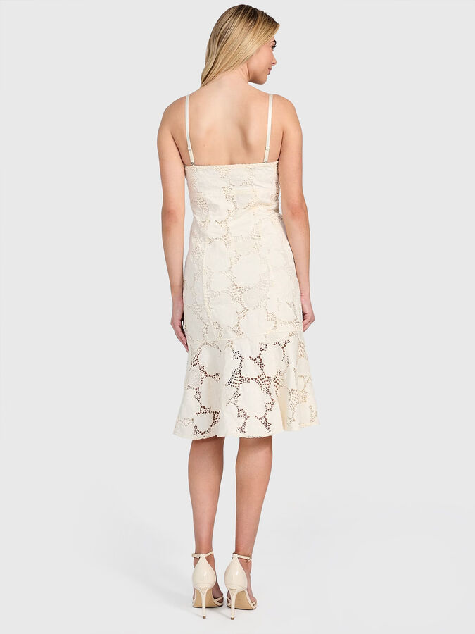 MAISY lace midi dress brand GUESS  Globalbrandsstore.com/en