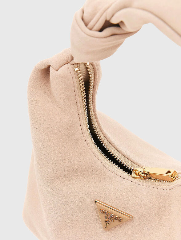 ISOTTA hobo bag with triangular logo - 4