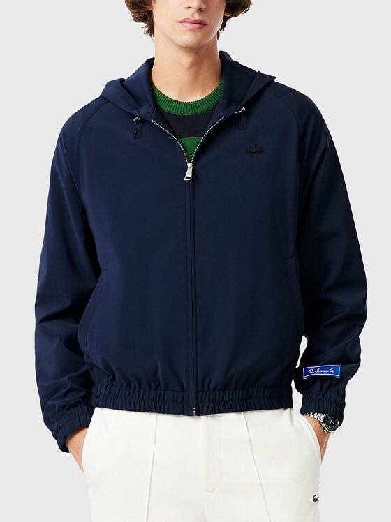 Суитшърт с цип и качулка  - 1