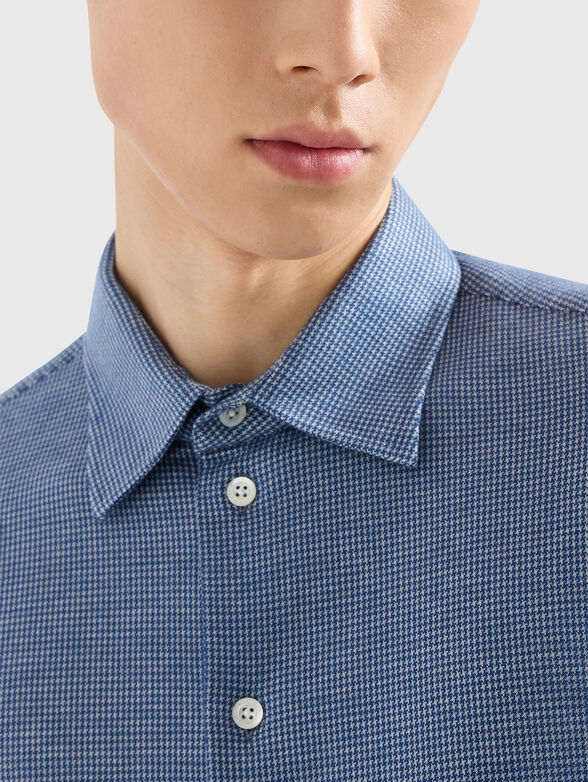 Long sleeved cotton shirt - 4