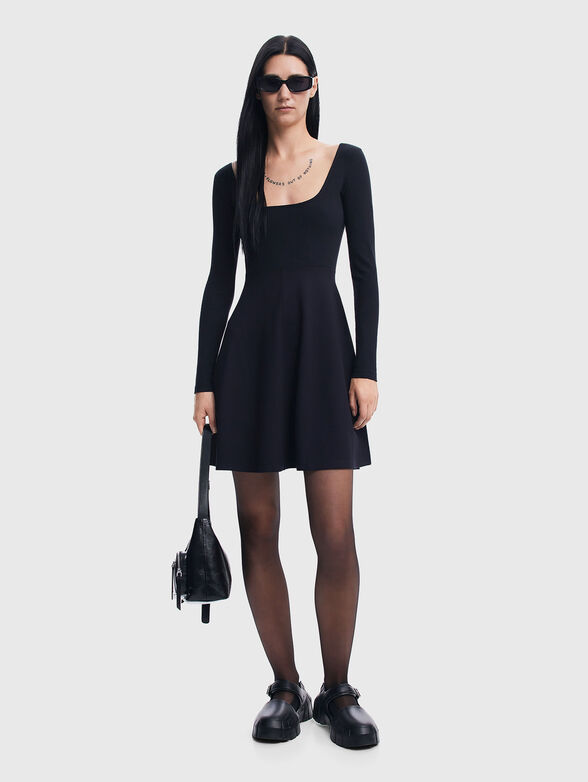 MICHIGAN black mini dress - 1