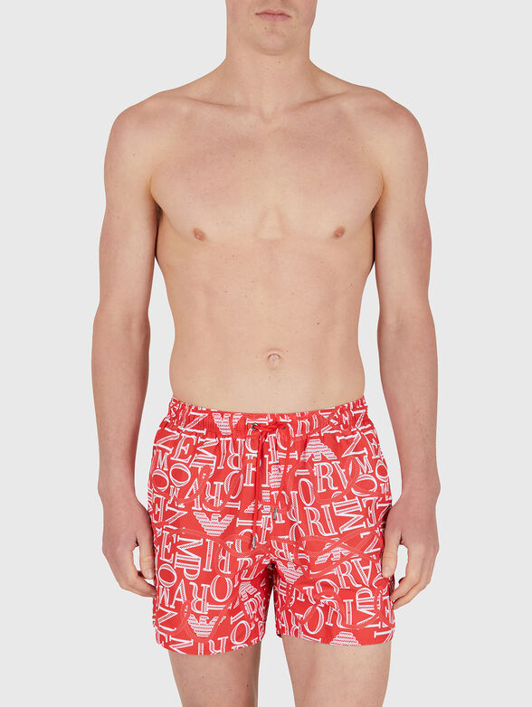 Beach shorts with print - 1