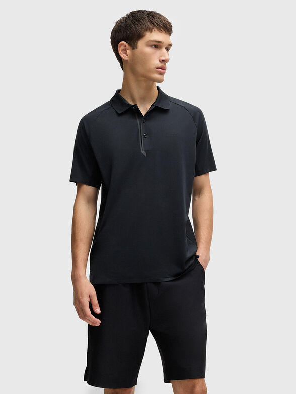 PADDYTECH polo shirt in black - 1