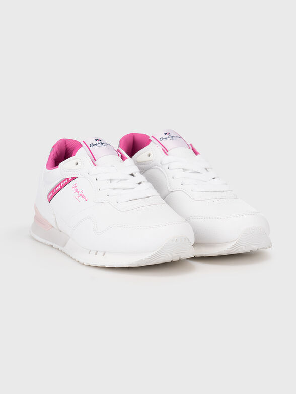 LONDON CLUB sports shoes with fuxia accents - 2